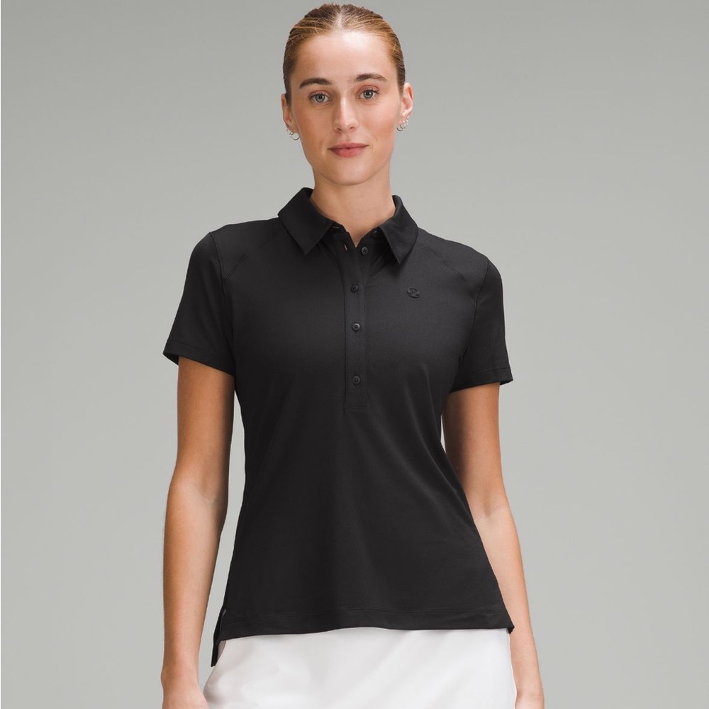 Lululemon Black Polo